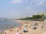 the beach at cannes